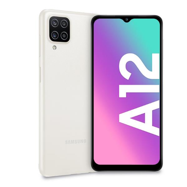 Samsung GALAXY A12 Bianco 128GB 4GB LTE